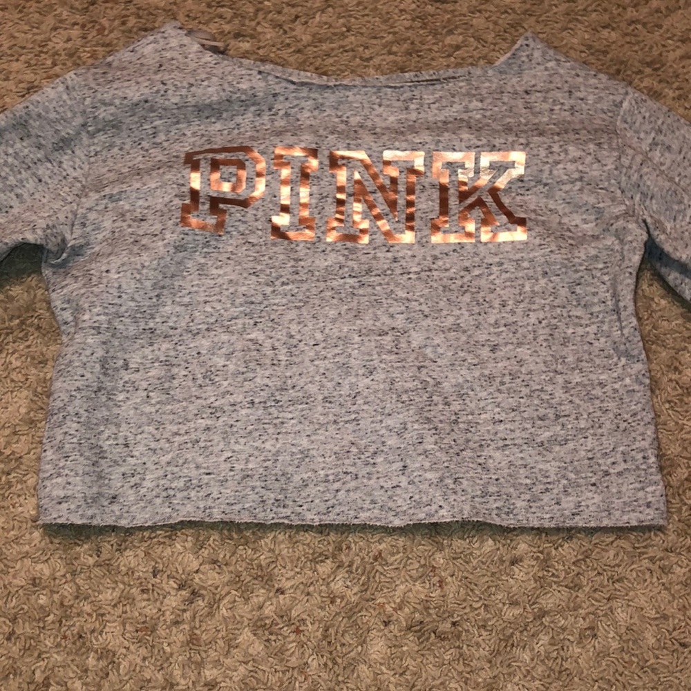 Cropped sweatshirt